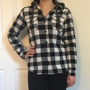 🤩Empyre Hooded Flannel